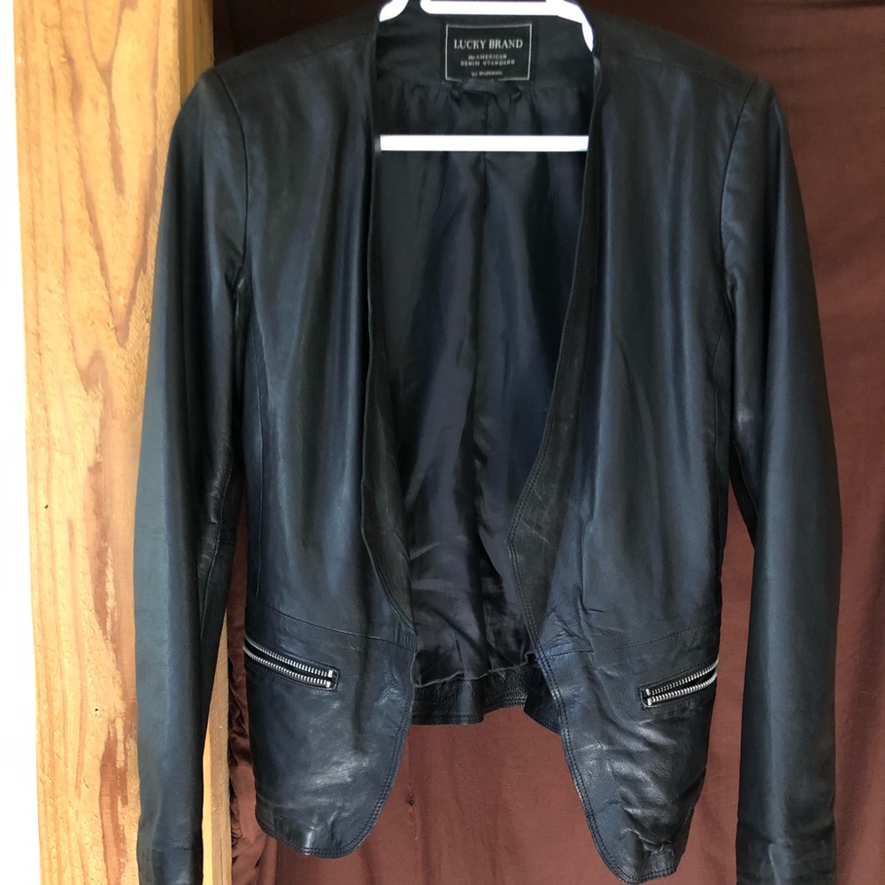 Lucky Brand leather jacket